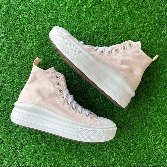 Converse Chuck Taylor All Star Move Hi Decade Pink - Picture 4 of 8